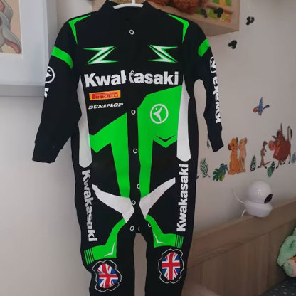 Baby personalized race sleep suit