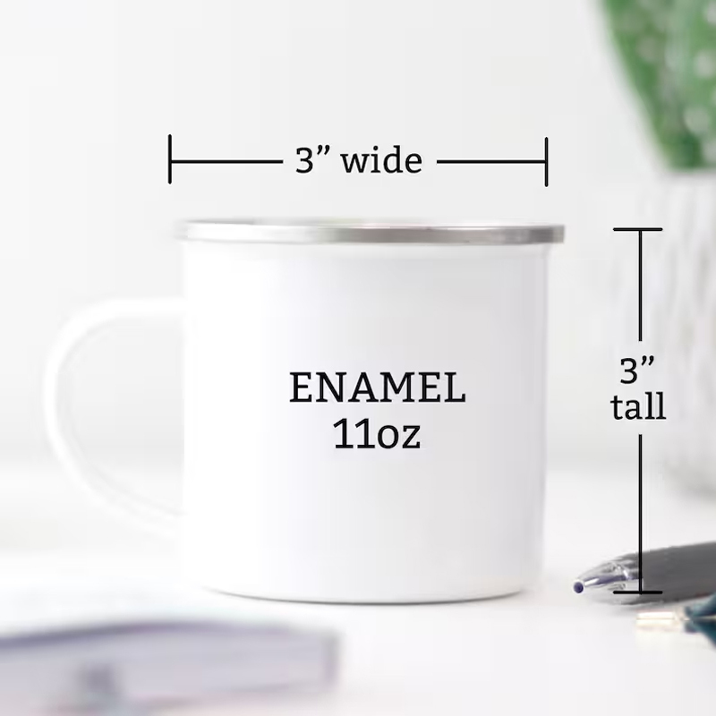 Backpack Personalized Carabiner Mug Trail Hiking Camp Cup