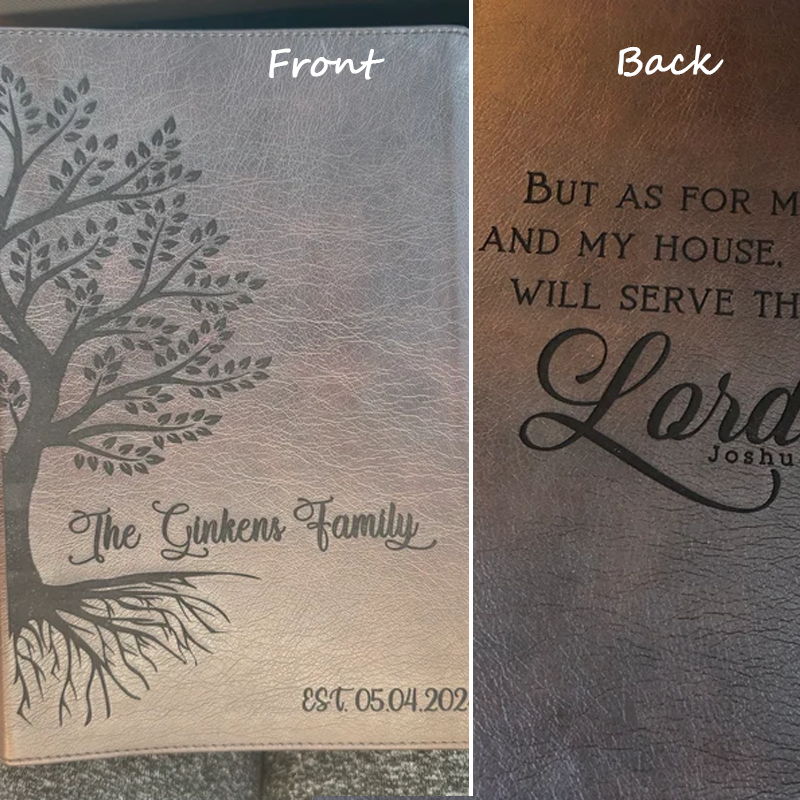 Personalized Engraved Family Bible, Wedding, Christian, Baptism Gifts