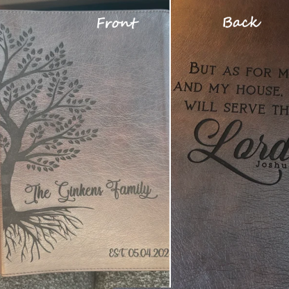Personalized Engraved Family Bible, Wedding, Christian, Baptism Gifts