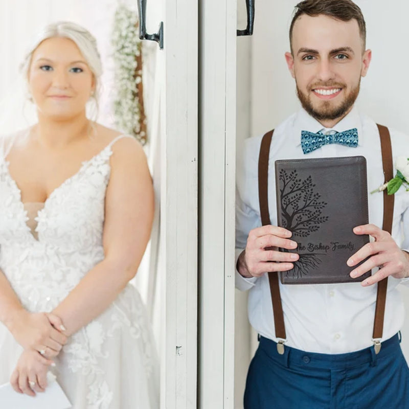 Personalized Engraved Family Bible, Wedding, Christian, Baptism Gifts