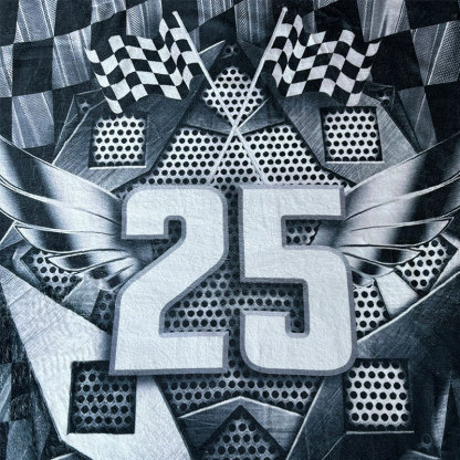 Personalized Name and Number Racing Blanket
