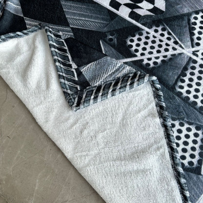 Personalized Name and Number Racing Blanket