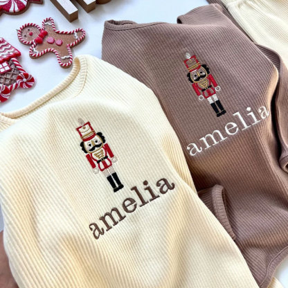Christmas Reindeer, Snow Globe Pajama For Kids Personalised