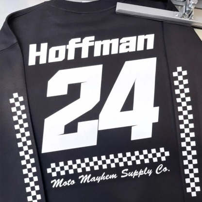 Custom Adult Race Name & Number Motorsport Sweatshirt