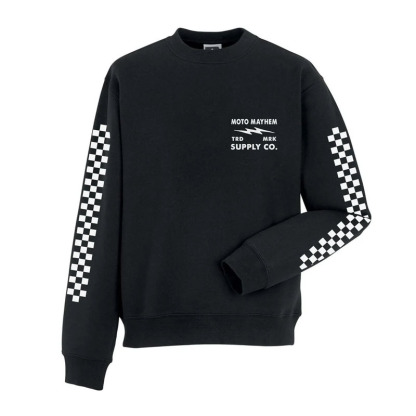 Custom Adult Race Name & Number Motorsport Sweatshirt