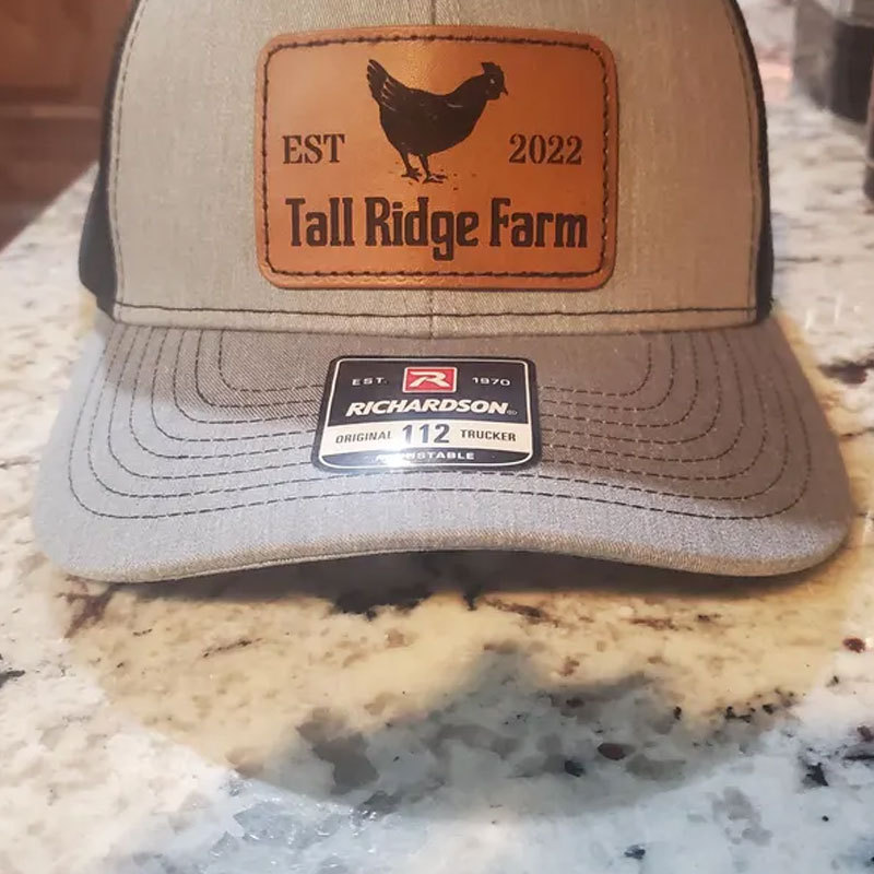 Custom Chicken Farm Hat Goat Farm Patch Hat