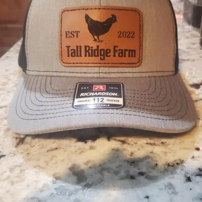 Custom Chicken Farm Hat Goat Farm Patch Hat