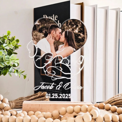 Custom Couple Photo Night Ligh
