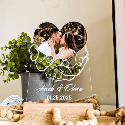 Custom Couple Photo Night Ligh