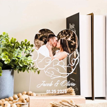 Custom Couple Photo Night Ligh