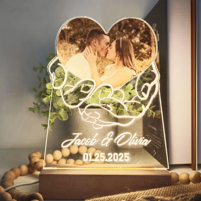 Custom Couple Photo Night Ligh