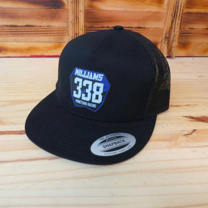 Custom Full Color Personalized Dirt BIke Number Hat