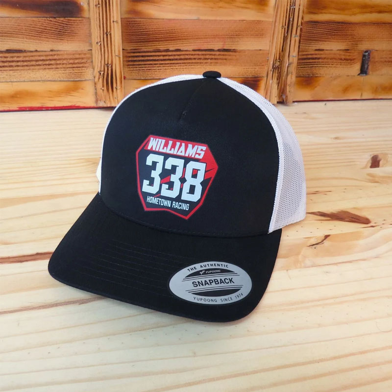 Custom Full Color Personalized Dirt BIke Number Hat
