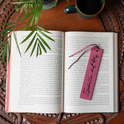 Custom Handmade Bookmark Gifts for Readers Teacher and Women