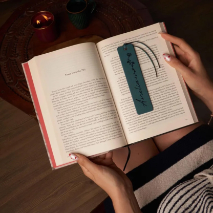 Custom Handmade Bookmark Gifts for Readers Teacher and Women