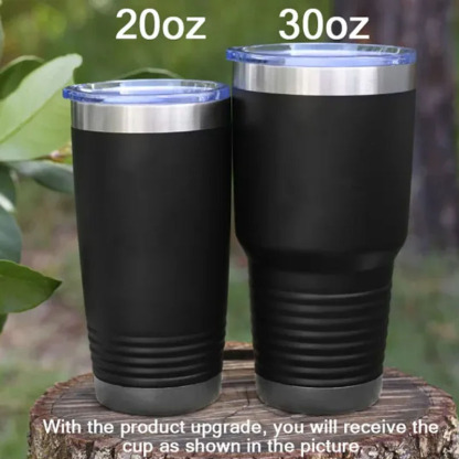 Custom Police Badge Stainless Steel Insulated Tumbler