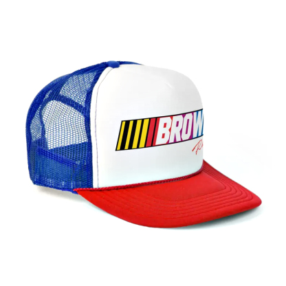 Custom Racing  Cap Retro Racing Trucker Race Day Cap