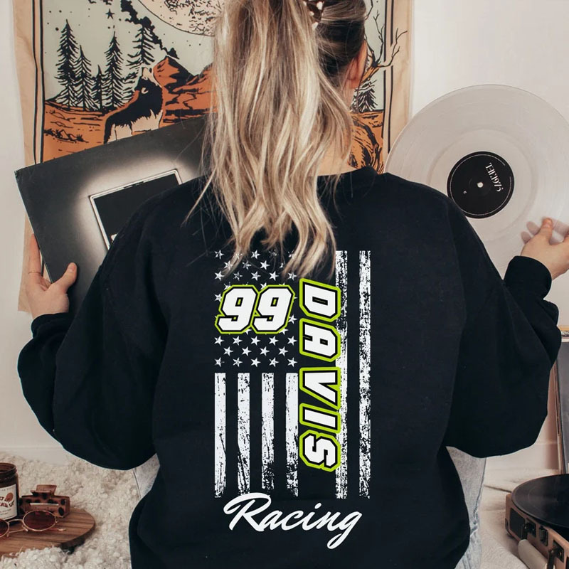 Custom Racing Dirt Track Sweatshirt