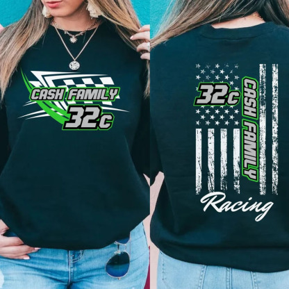 Custom Racing Dirt Track Sweatshirt