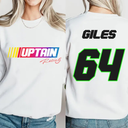 Custom Racing Jersey With Nascar  Vintage Racing Logo Number