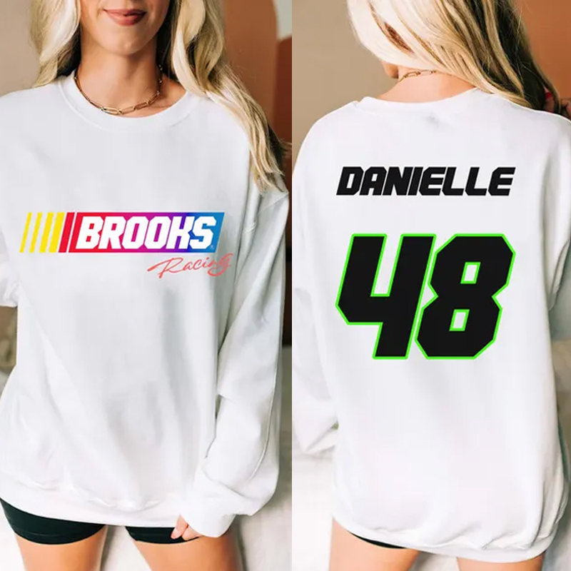 Custom Racing Jersey With Nascar  Vintage Racing Logo Number