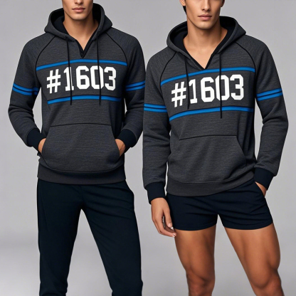 Custom Thin Blue Line Police Hoodie