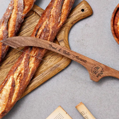 Custom Wooden Bread Cutter Kitchen Tools