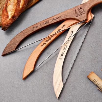 Custom Wooden Bread Cutter Kitchen Tools