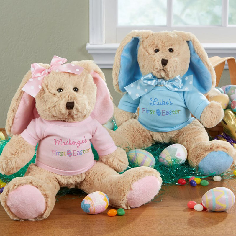 My First Easter Personalized Bunny Super-soft Toy Easter Gift