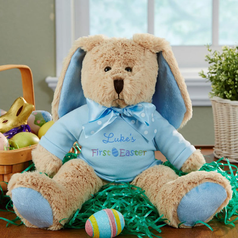 My First Easter Personalized Bunny Super-soft Toy Easter Gift