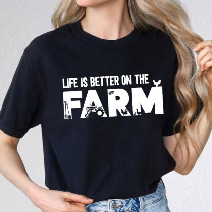 Life Is Better On The Farm, Summer Camp Shirt Shirt