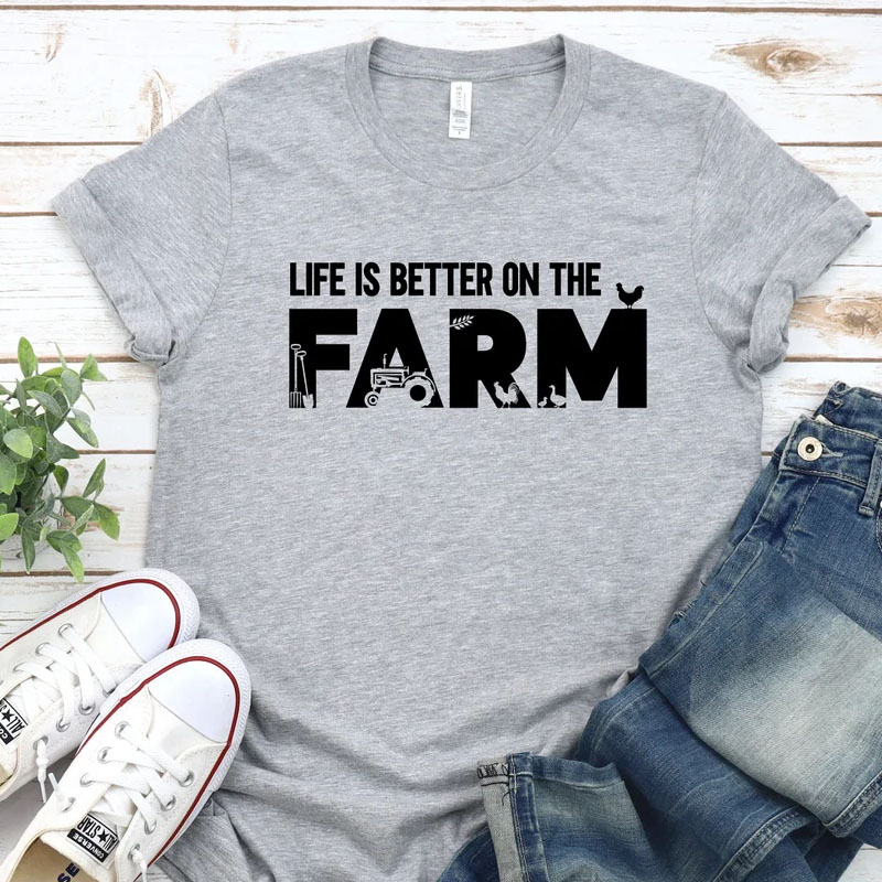 Life Is Better On The Farm, Summer Camp Shirt Shirt