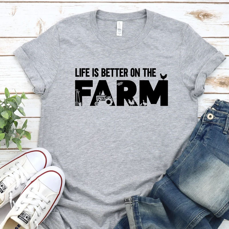 Life Is Better On The Farm, Summer Camp Shirt Shirt