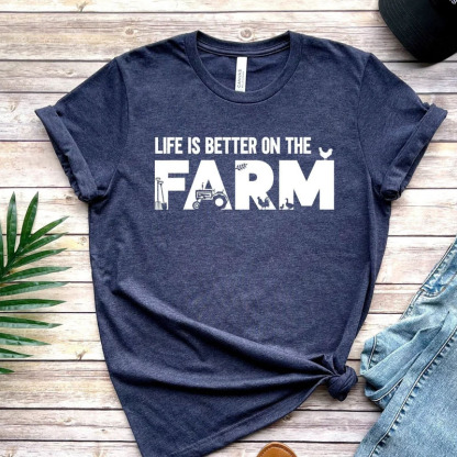 Life Is Better On The Farm, Summer Camp Shirt Shirt