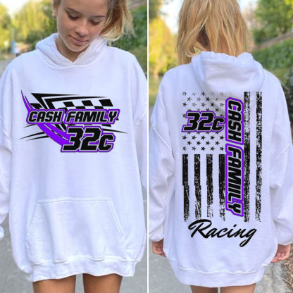  Custom Racing Your Name Team Oversized Hoodie