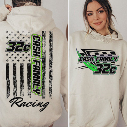  Custom Racing Your Name Team Oversized Hoodie