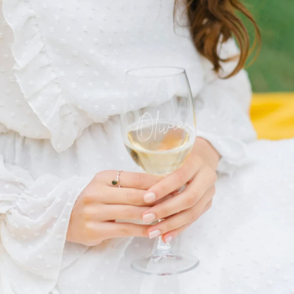 Personalised Custom Wine Glass