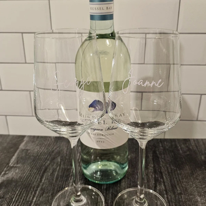 Personalised Custom Wine Glass