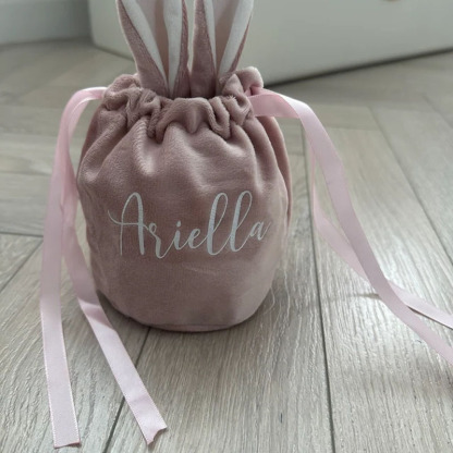 Personalised Kids Easter Bunny Treat Bag
