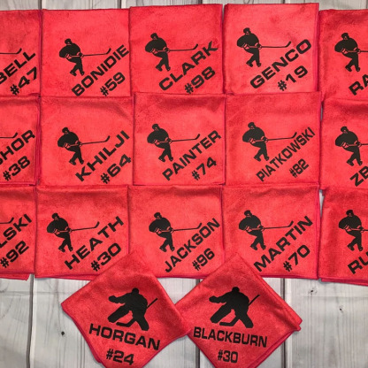 Personalised Microfiber Skate Towels