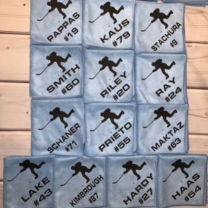 Personalised Microfiber Skate Towels