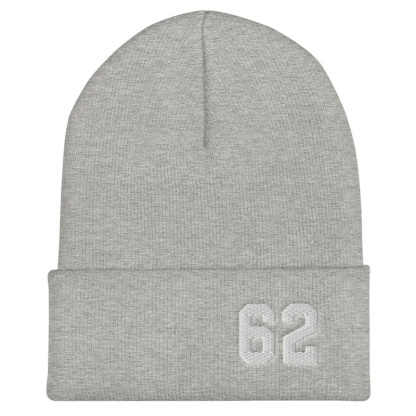 Personalized Beanie Hat with Racer Number 