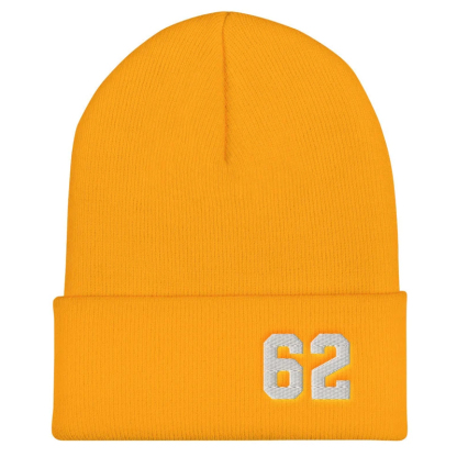 Personalized Beanie Hat with Racer Number 