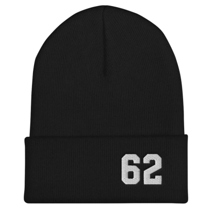 Personalized Beanie Hat with Racer Number 