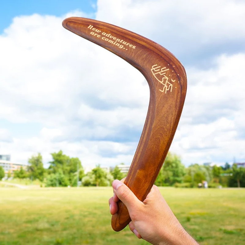 Personalized Boomerang Lawn Games Oudoor Toys