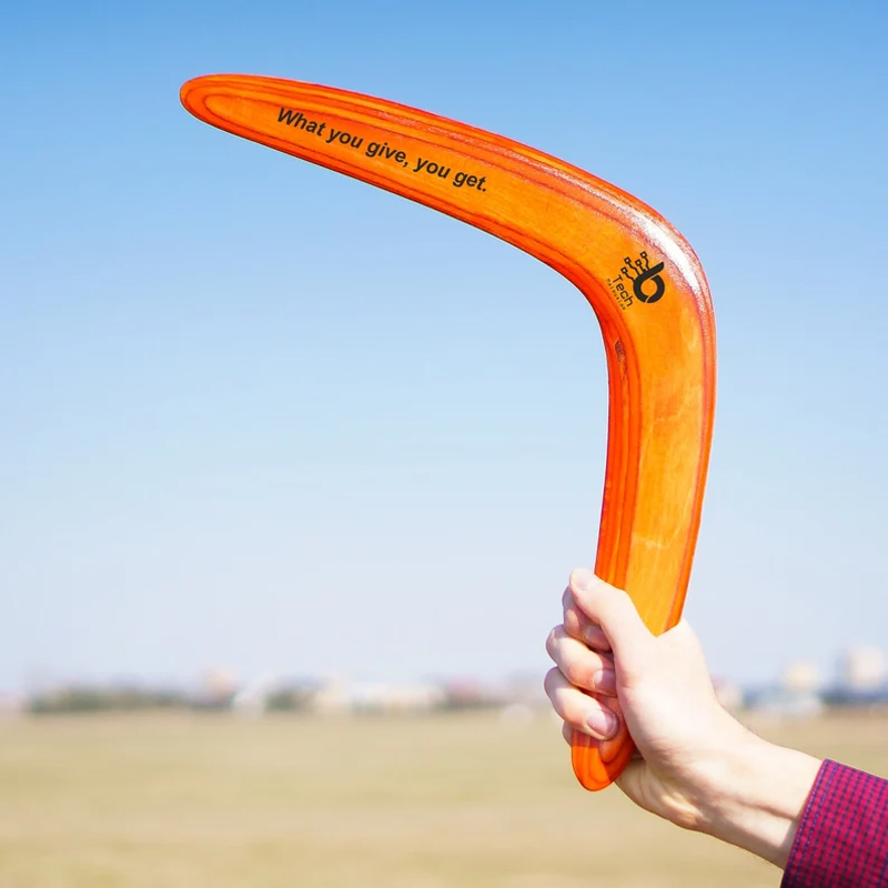 Personalized Boomerang Lawn Games Oudoor Toys