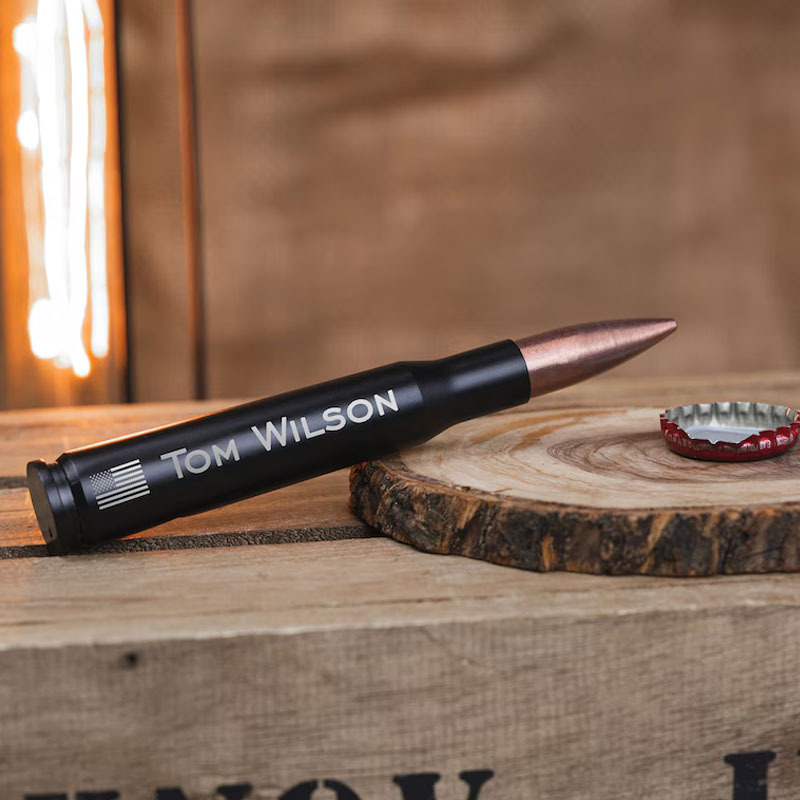 Personalized Bullet 50 Caliber Bottle Opener