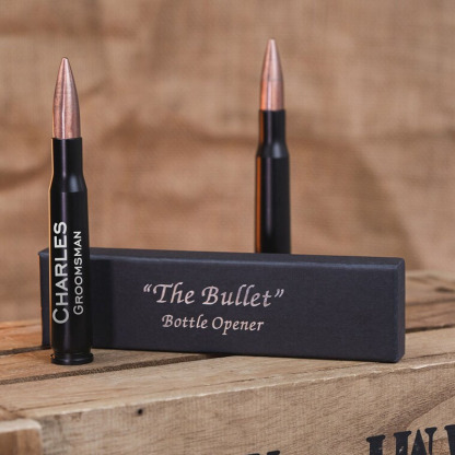 Personalized Bullet 50 Caliber Bottle Opener