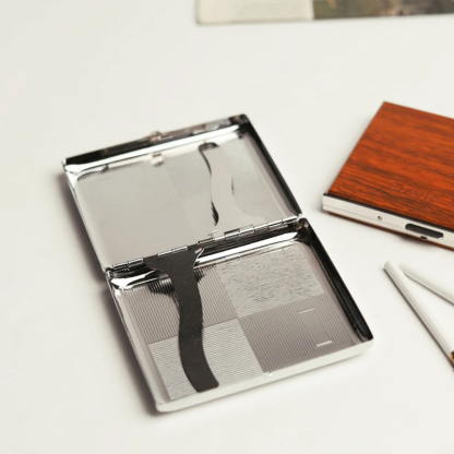 Personalized Wooden Cigarette Case